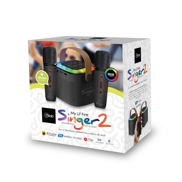 PARLANTE KARAOKE MY LIL FIRST SINGER 2 MLAB 9393