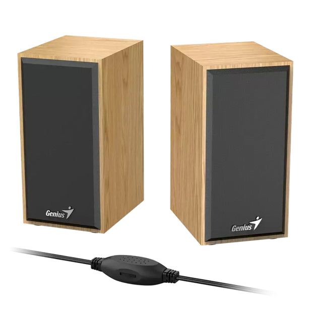 PARLANTE PARA PC MADERA GENIUS SP-HF180 GENIUS