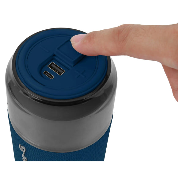 PARLANTE PORTATIL BT IPX3 AZUL MASTER G MGSPLASHL