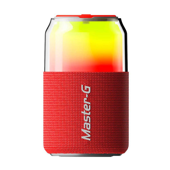 PARLANTE PORTATIL BT IPX3 ROJO MASTER G MGSPLASHR