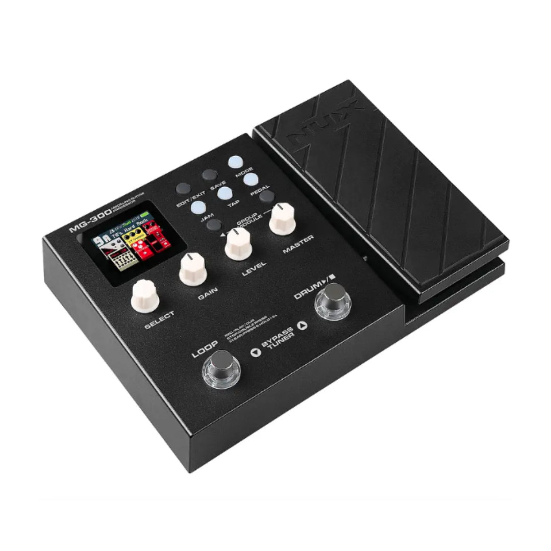 PEDALERA MULTIEFECTO GUITARRA  MG-300 NUX