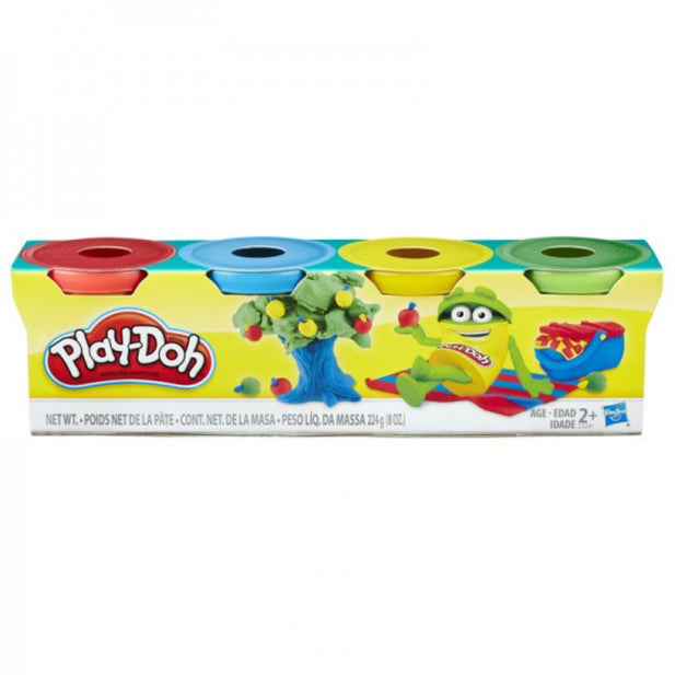 PLAY-DOH MASAS LATA PACK 4 COLORES 23241 HASBRO