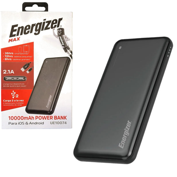 POWERBANK 10000MAH ENERGIZER UE10074_BK