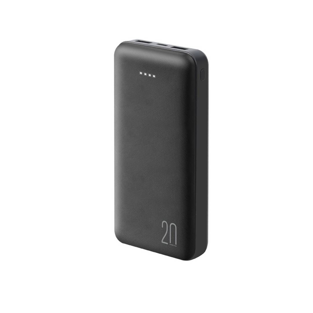 POWER BANK 20000MAH NEGRO 2.1A + CABLE MICRO USB AUDIOLAB