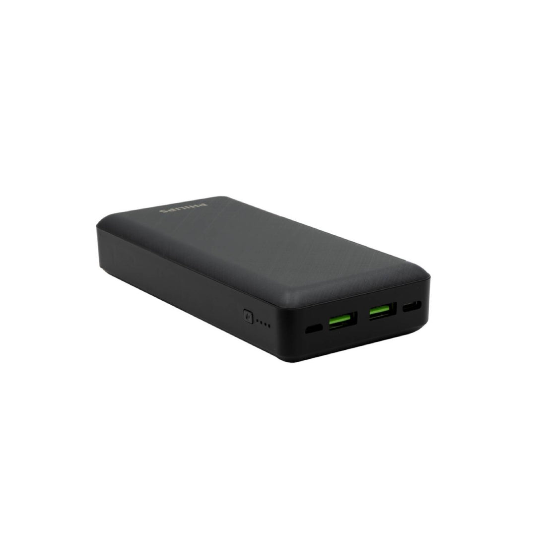 Power Bank Philips DLP8790HB 20.000 mAh Carga Rápida 22,5W USB-A + USB-C