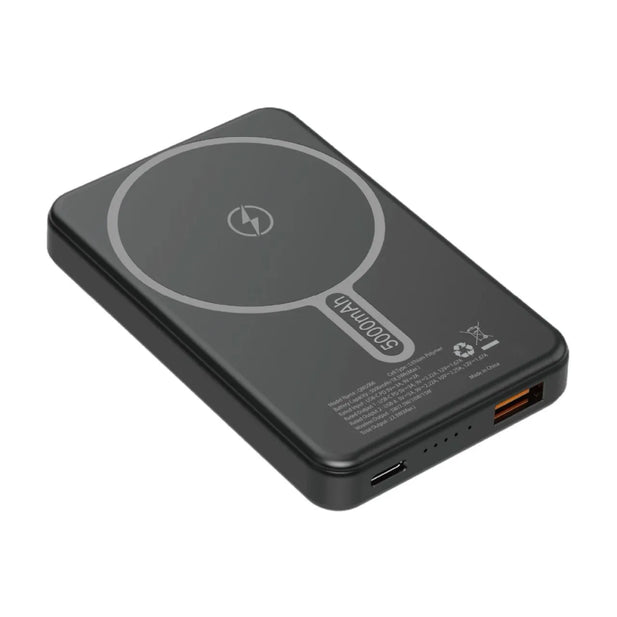 POWERBANK 5000MAH CARGA INALAMBRICA ENERGIZER QM5006_BK