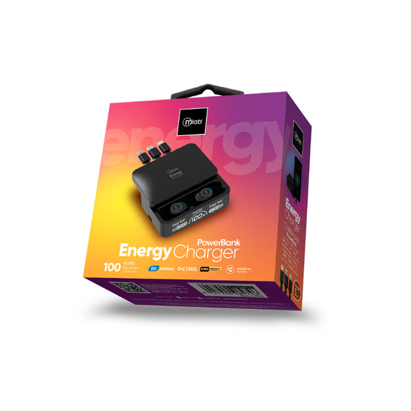 POWER BANK + AUDIFONOS BT TRAVEL ATMOSPHERE MLAB 9356