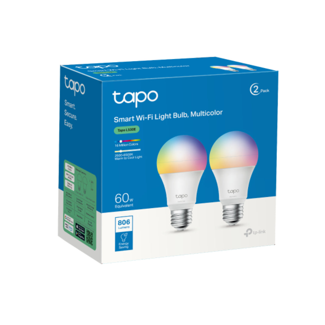 Pack 2 Ampolletas Multicolor Smart WIFI TAPO L530E TP-LINK