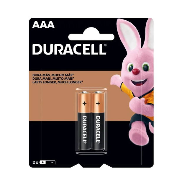 Pack 2 unidades Pilas AAA Duracell