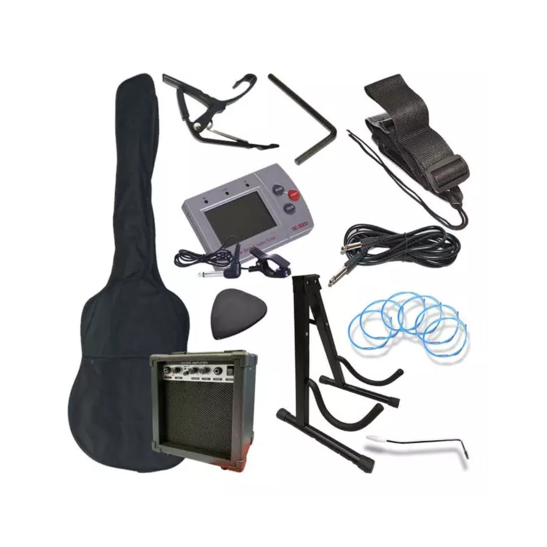 Pack De Guitarra Eléctrica Blanco Scorpion PAC-32WR