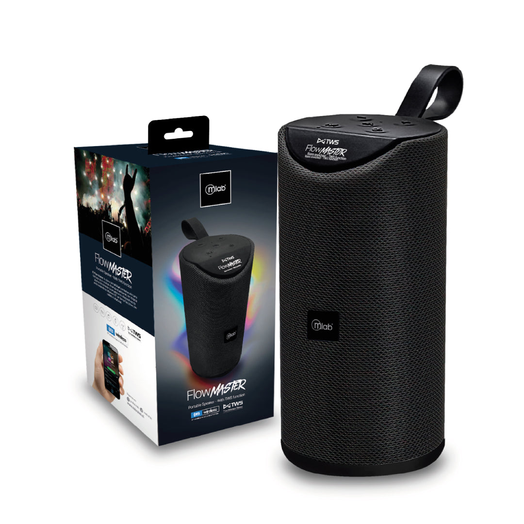 Parlante Flow Master Mlab TWS Negro 8857