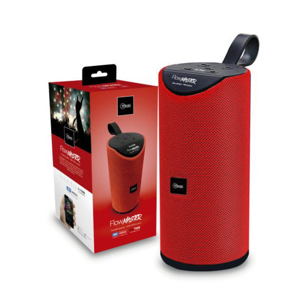 Parlante Flow Master Mlab TWS Rojo 8858