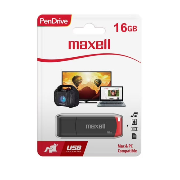 Pendrive 16GB USB 2.0 MAXELL