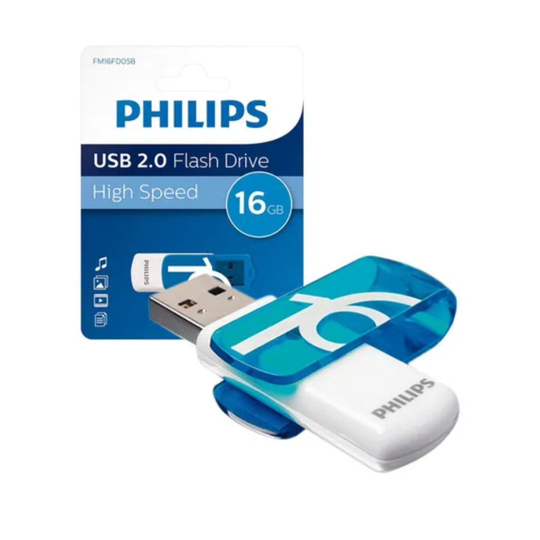 Pendrive Philips USB 16GB Vivid 2.0