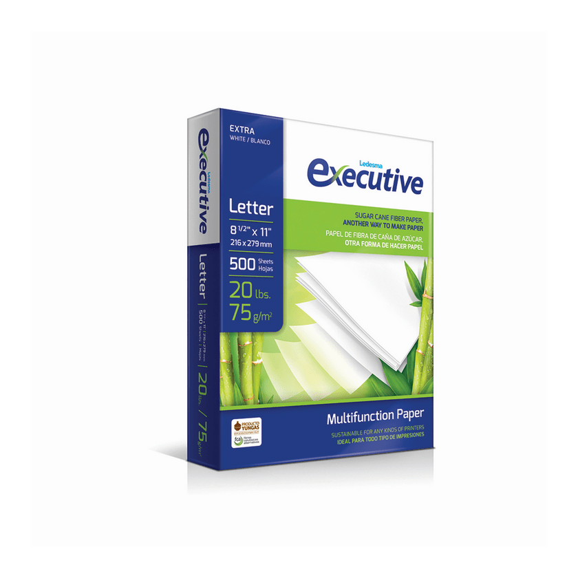Resma de papel carta Executive 500 hojas