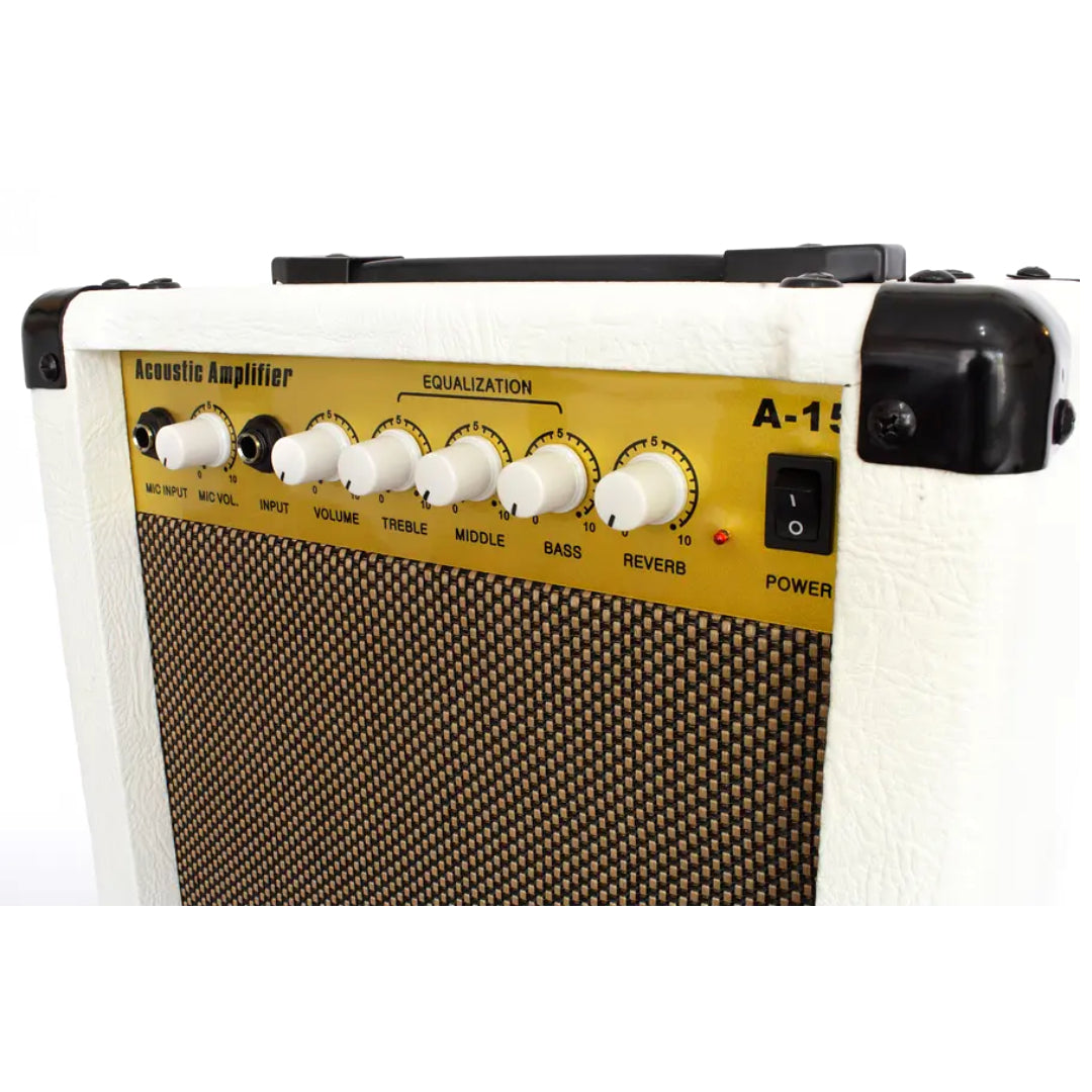 AMPLIFICADOR DE GUITARRA ACUSTICA 15W A15 XGTR