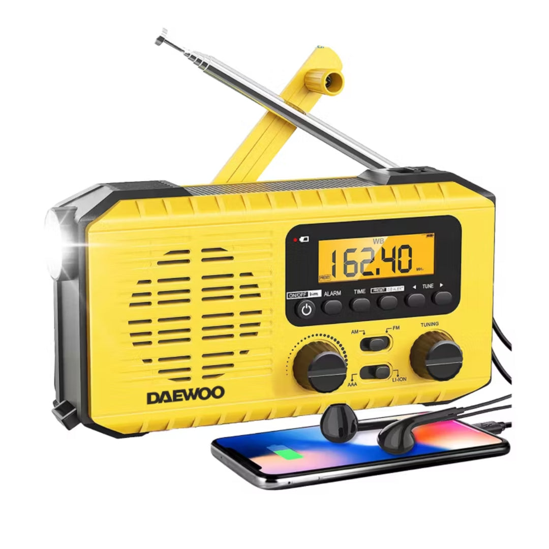 RADIO DE EMERGENCIA ALL IN ONE DI-700R DAEWOO