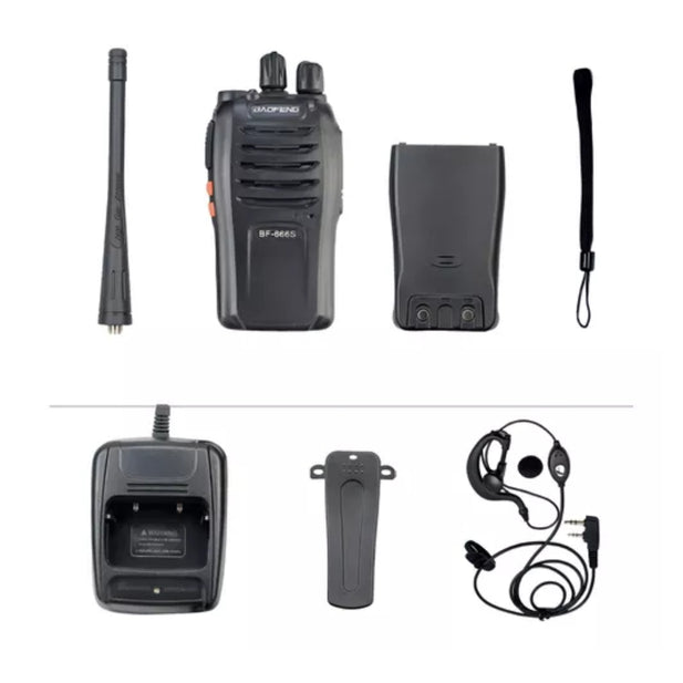 RADIO INTERCOMUNICADOR BF-666S DOBLE BAOFENG