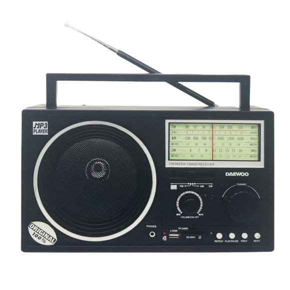 RADIO PORTATIL AM/FM/SW DI-P18 DAEWOO