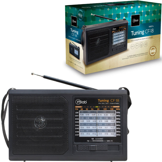 RADIO RETRO TUNING CF-18 MLAB 9468