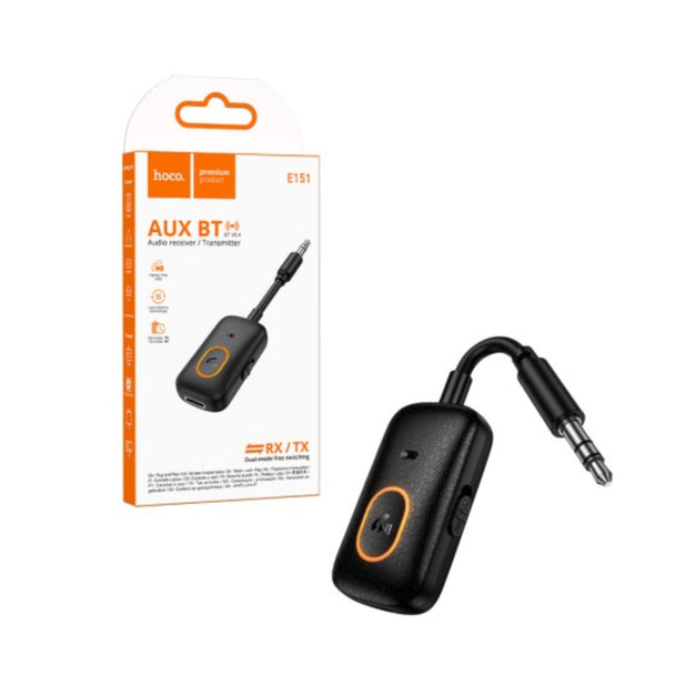 RECEPTOR/TRANSMISOR BLUETOOTH AUX HOCO E151