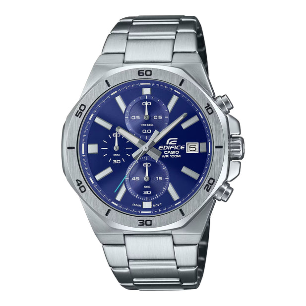 Reloj Casio Edifice EFV-640D-2AVUDF Hombre Analógico Acero Marco Octagonal 100m