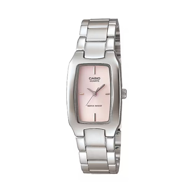Reloj Casio LTP-1165A-4CDF Mujer Análogo Rosado Dorado Acero 3ATM Cuarzo