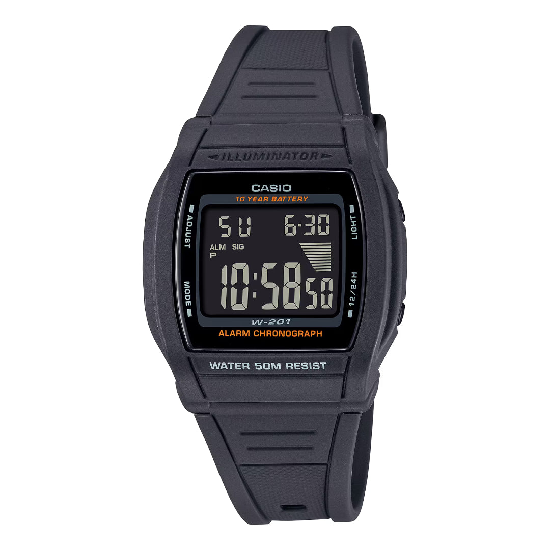 RELOJ CASIO W 201 1BVDF