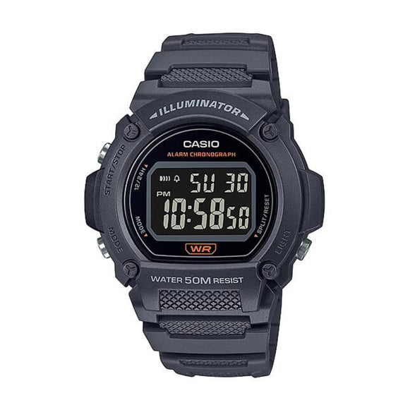 RELOJ CASIO W 219H 8BVDF