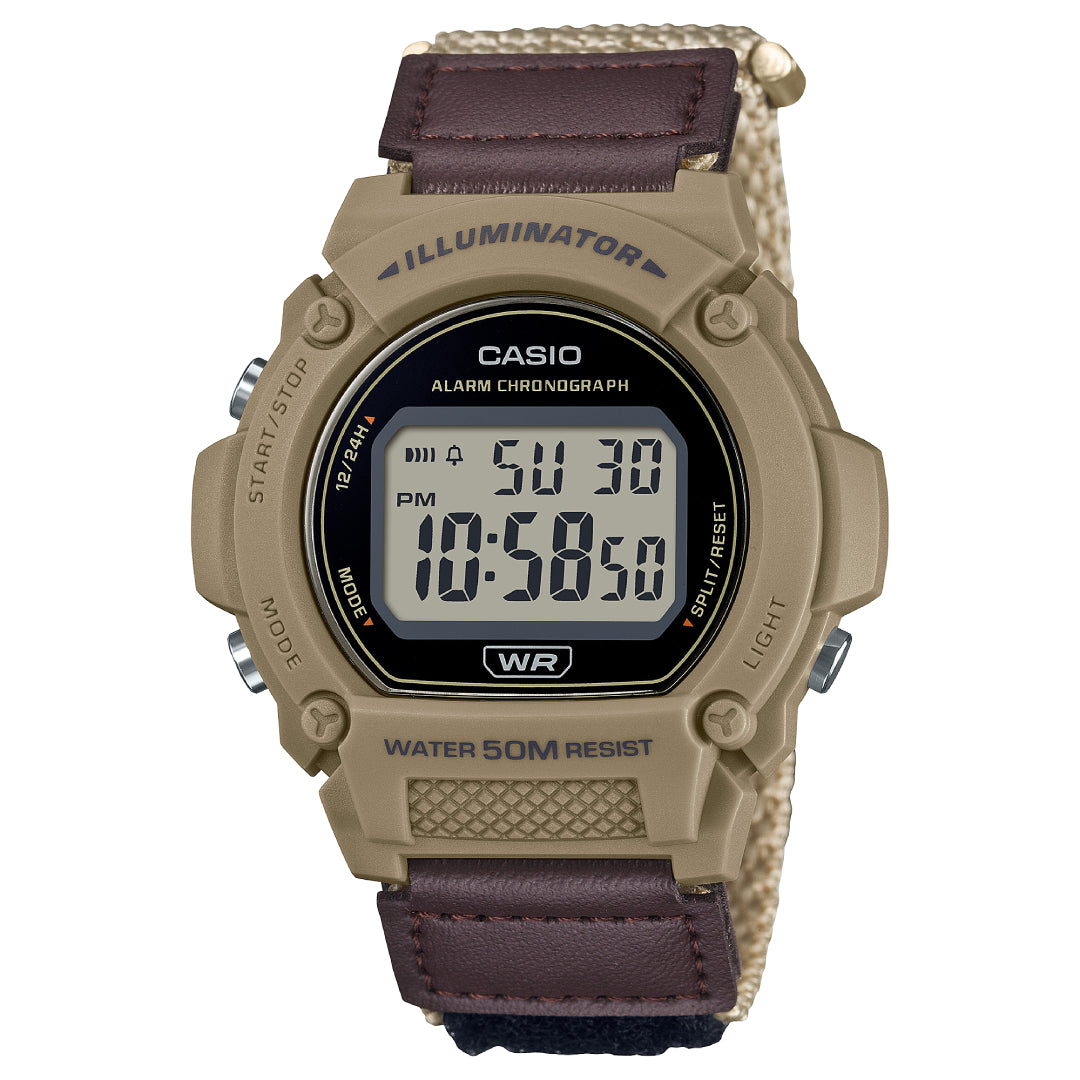 RELOJ CASIO W 219HB 5AVDF