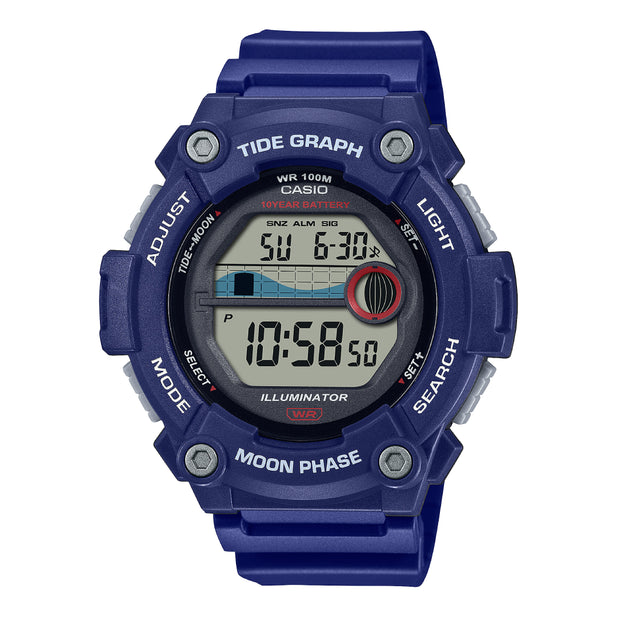 RELOJ CASIO WS 1300H 2AVDF (grafico mareas)