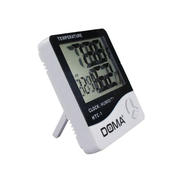 RELOJ CON MEDIDOR DE TEMPERATURA Y HUMEDAD DOMA DM0053