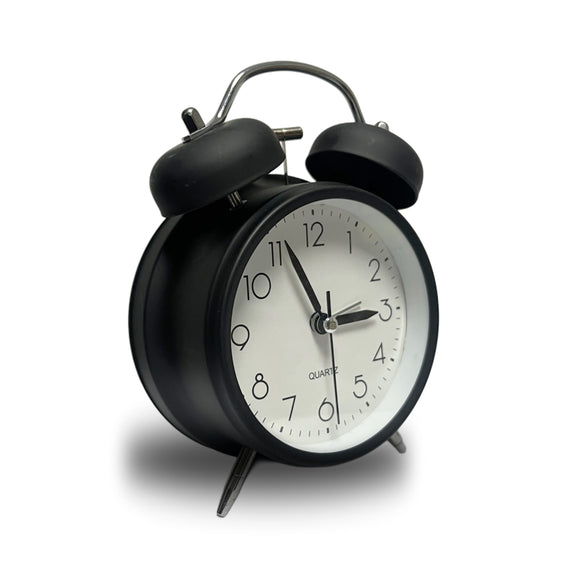 RELOJ DESPERTADOR CON CAMPANILLAS DBG1647BK