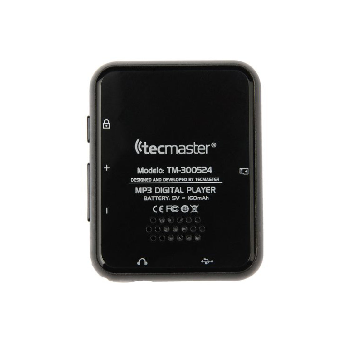 REPRODUCTOR MP3 TACTIL CON BT 16GB TECMASTER TM-300524
