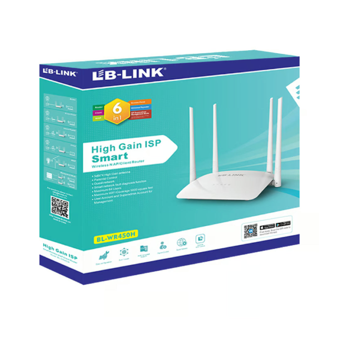 ROUTER INALAMBRICO 6 EN 1 BL-WR450H LB-LINK