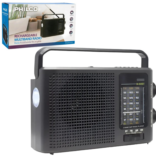 Radio Portátil BT AM/FM/SW ICX67 PHILCO