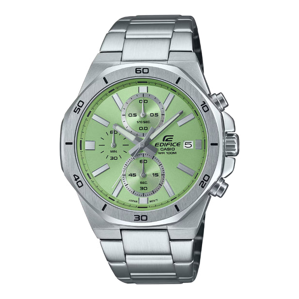 Reloj Casio Edifice EFV-640D-3AVUDF Hombre Analógico Acero Marco Octagonal 100m