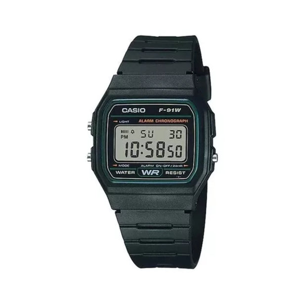 Reloj Casio F 91W 3DG