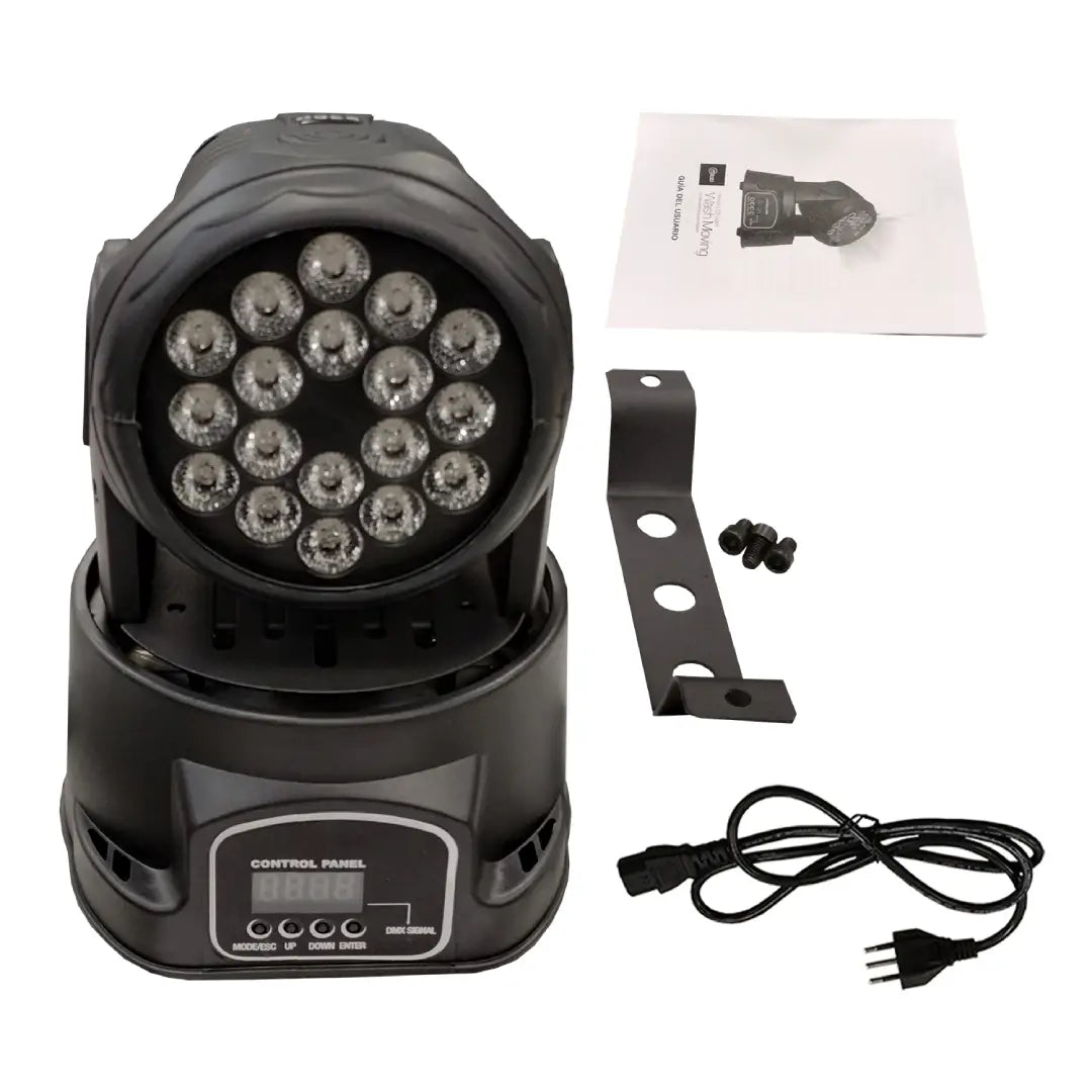 Robot Mlab Luz Led Colores Wash Moving  Mlab 8360