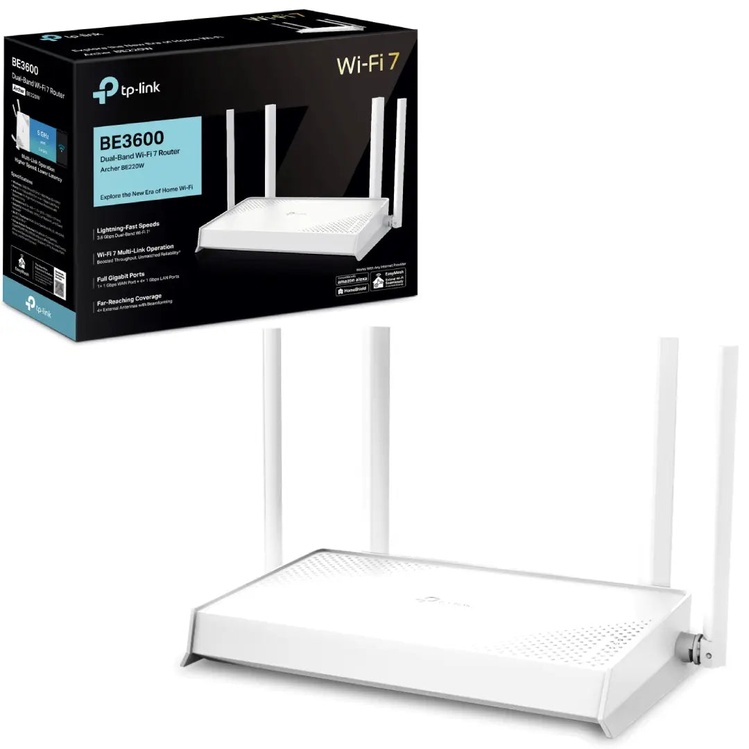 ROUTER DUAL BAND WIFI-7 BE3600 ARCHER BE220W TP-LINK