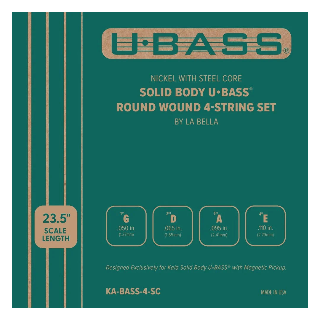 SET 4 CUERDAS PARA U-BASS KA-BASS-4-SC