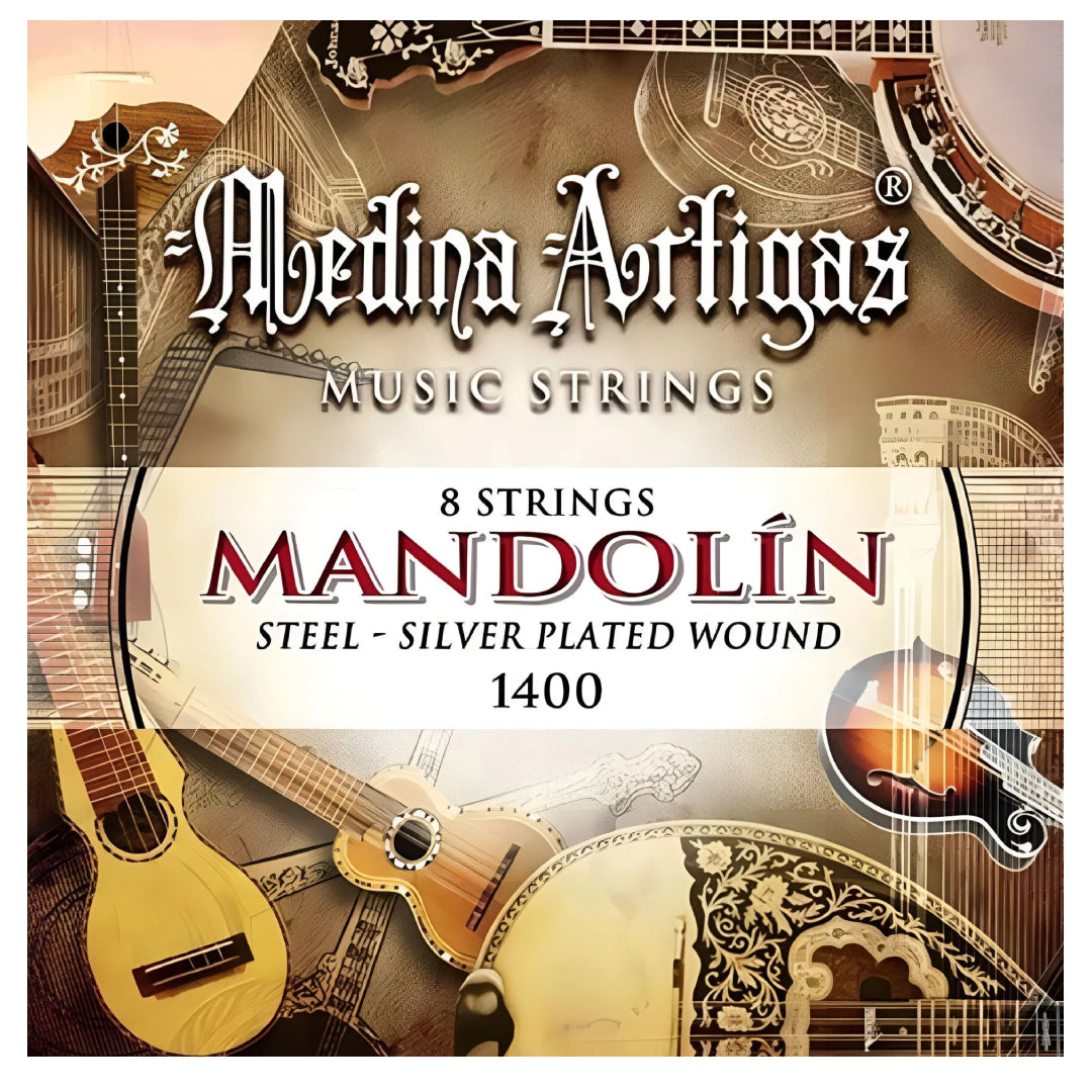 SET 8 CUERDAS PARA MANDOLINA 1400/8 MEDINA ARTIGAS