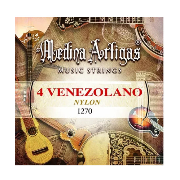 SET CUERDAS 4 VENEZOLANO NYLON 1270 MEDINA ARTIGAS