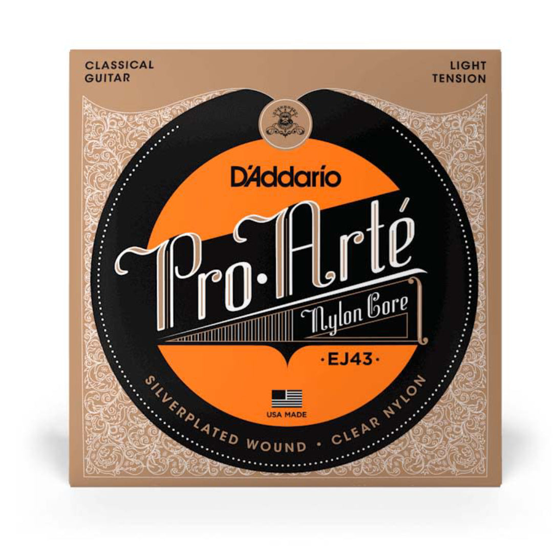 SET CUERDAS NYLON PARA GUITARRA BAJA TENSION EJ43 DADDARIO
