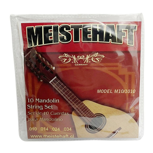 SET DE 10 CUERDAS PARA MANDOLINA MEISTEHAFT M10/1010