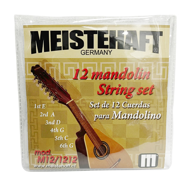 SET DE 12 CUERDAS PARA MANDOLINA MEISTEHAFT M12/1212