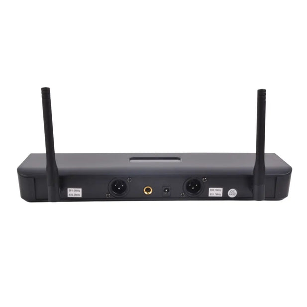 SET DE 4 MICROFONOS INALAMBRICOS UHF WUHN-4HL GEMINI