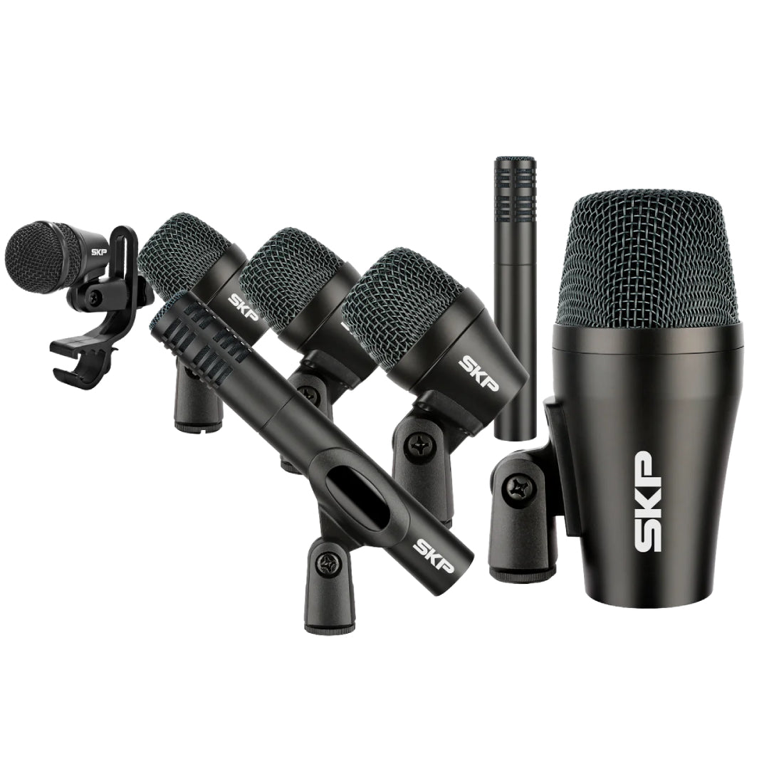 SET DE MICRÓFONOS DE BATERÍA SKP DRUM 7