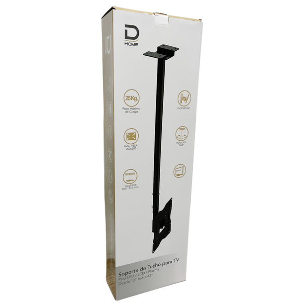 SOPORTE DE TV PARA TECHO 13" - 42" DHOME 501355