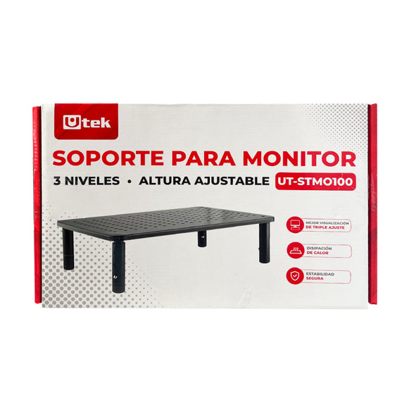 SOPORTE PARA MONITOR AJUSTABLE UT-STMO100